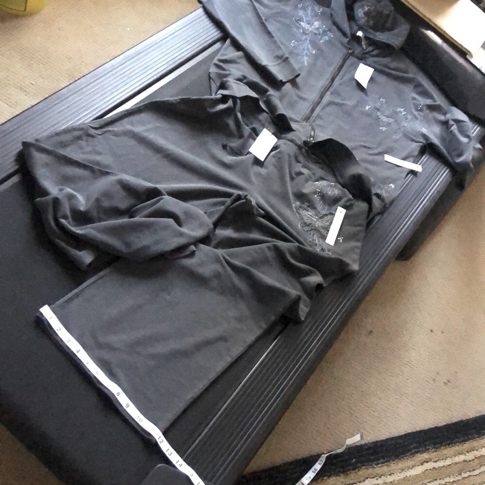 💥HP💥PLUS-NWT VERTIGO washed black jogger pants sz 1x